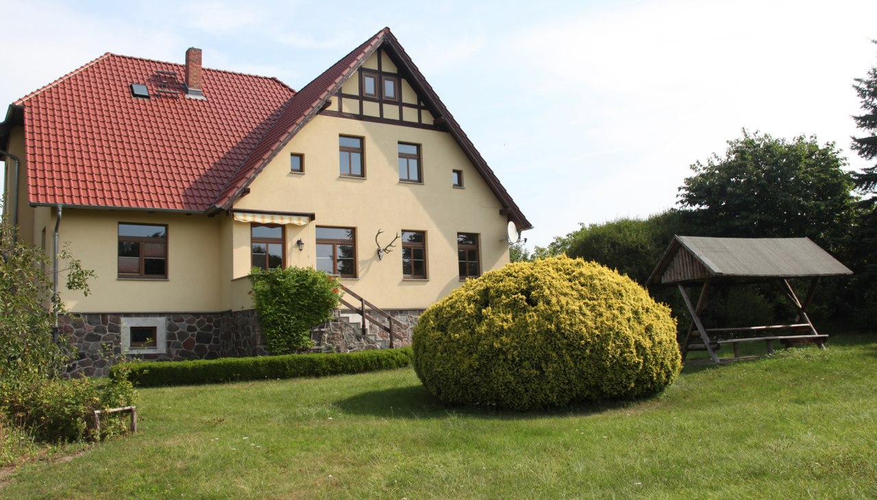 Au&szlig;enansicht des Ferienhauses, &copy; Frank Hartzsch