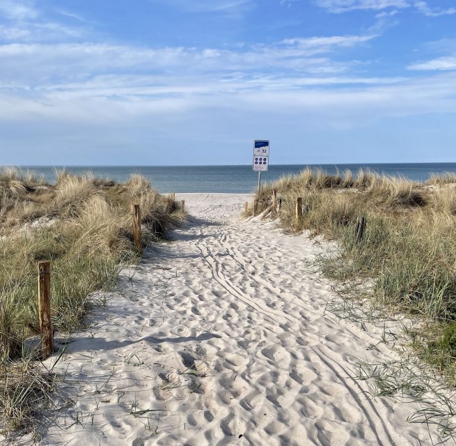 Directe toegang tot de zee // &copy; Mei&szlig;ner's Sonnencamp