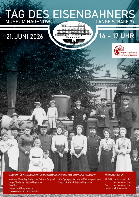 Tag des Eisenbahners 2026 // © Museum Hagenow Tag des Eisenbahners 2026 // © Museum Hagenow