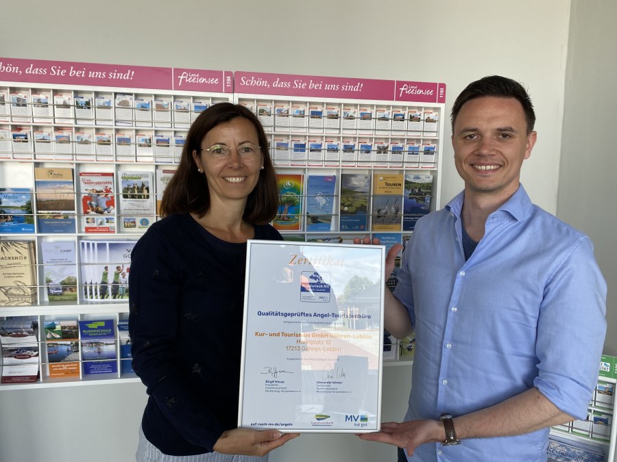 Ausgezeichnet Angel können Sie bei uns im Land Fleesensee, © Kur- und Tourismus GmbH Göhren-Lebbin