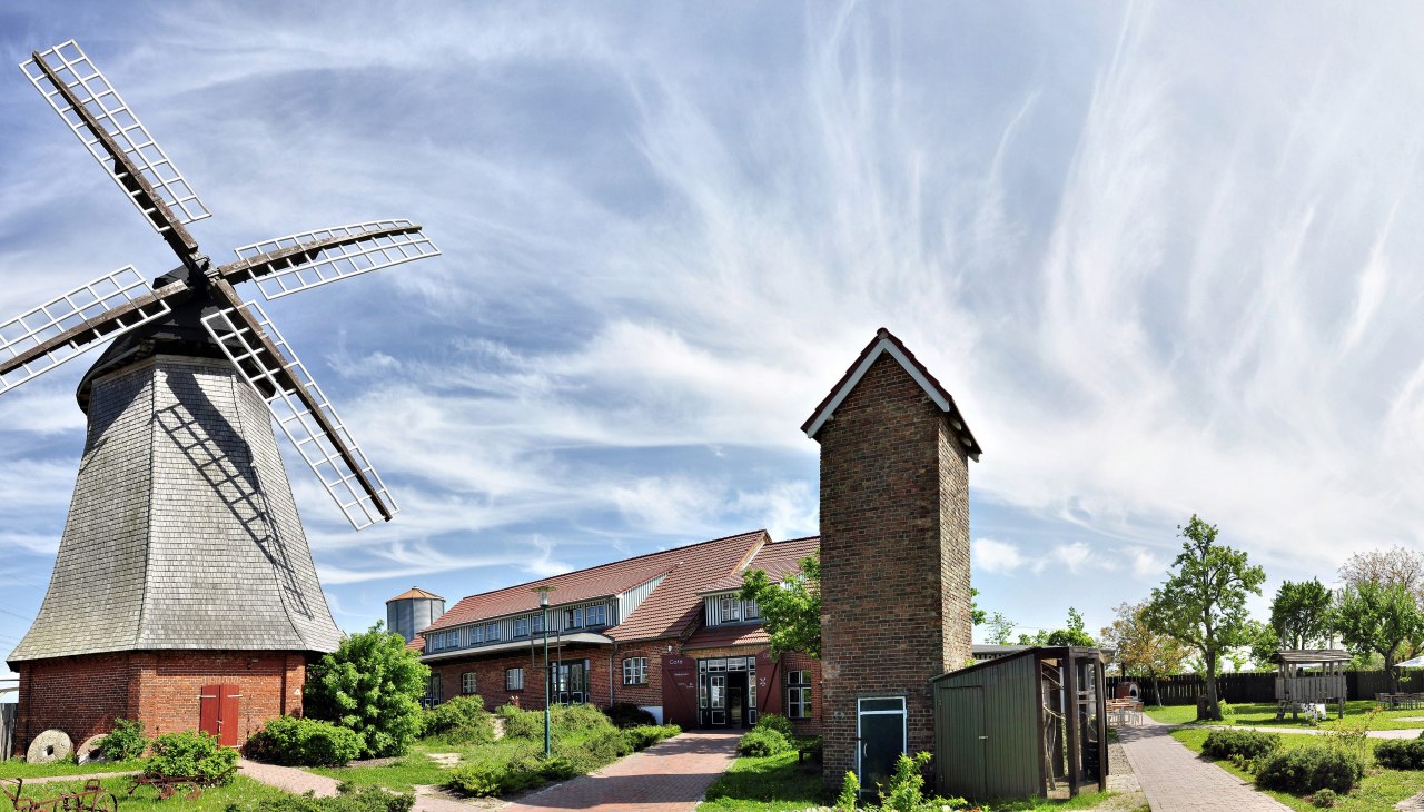 Das historische denkmalgeschützt Ensemble des Mühlenhofes, © HSF Das historische denkmalgeschützt Ensemble des Mühlenhofes, © HSF