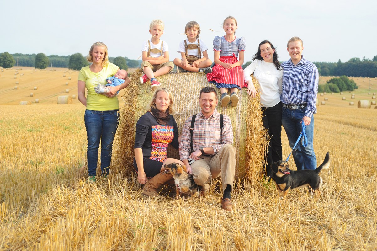 Gastgeber Familie Klingohr // © Golchener Hof M. Müller Gastgeber Familie Klingohr // © Golchener Hof M. Müller