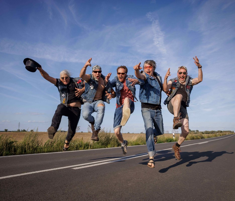 de band Hasenscheisse uit Potzdam/Berlijn // &copy; Hasenscheisse