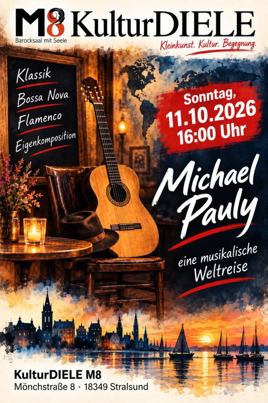 Michael Pauly an der klassischen Gitarre // © Michael Pauly Michael Pauly an der klassischen Gitarre // © Michael Pauly