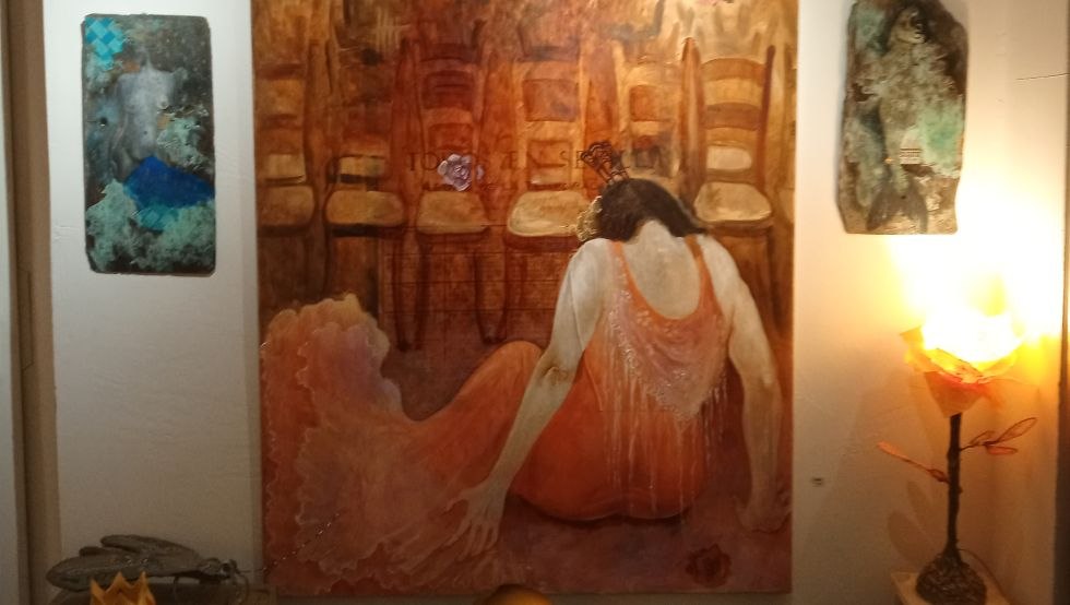 Galerie und Gemälde Caida, © Ana Sojor Galerie und Gemälde Caida, © Ana Sojor