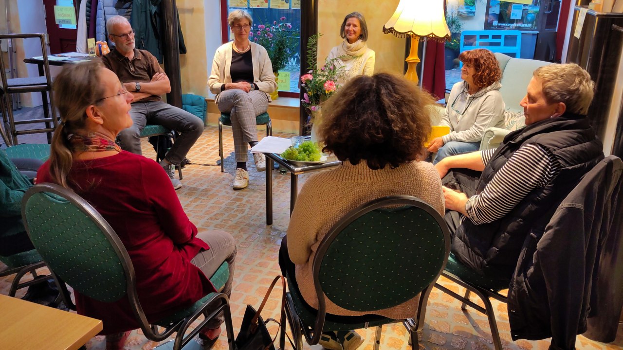 Austauschrunde LeseZeit im Werkhaus // &copy; WerkHausWaren e.V.