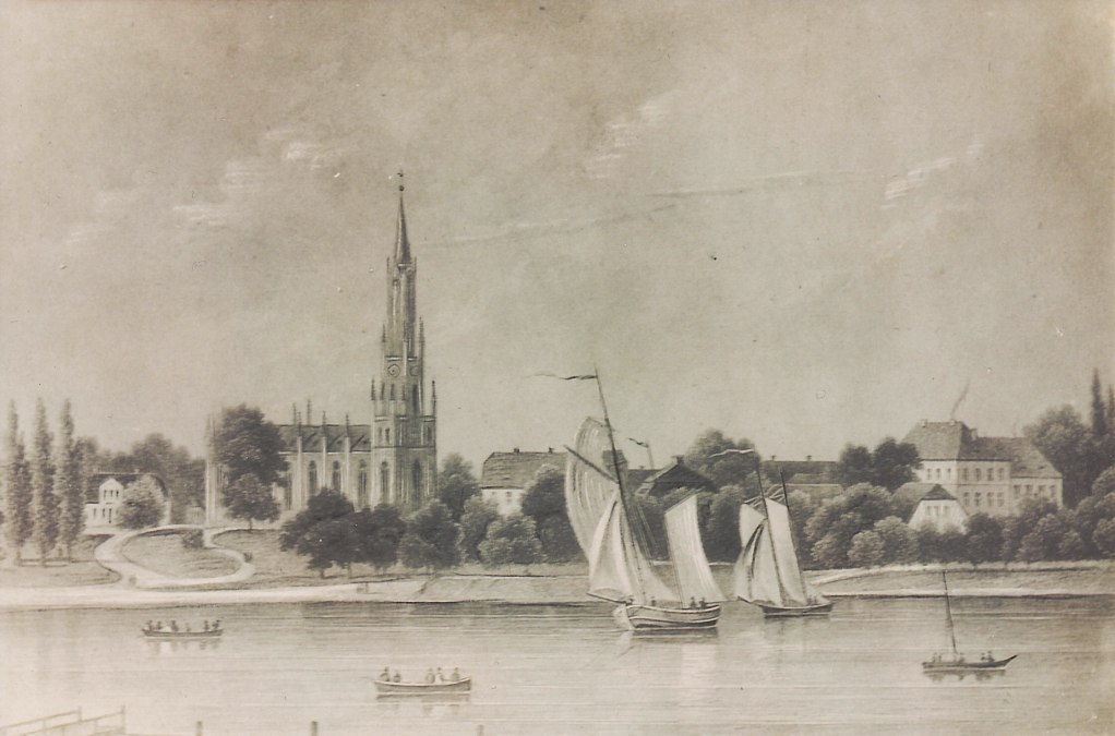 Historische Ansicht des Kloster Malchows, © Stadtarchiv Malchow