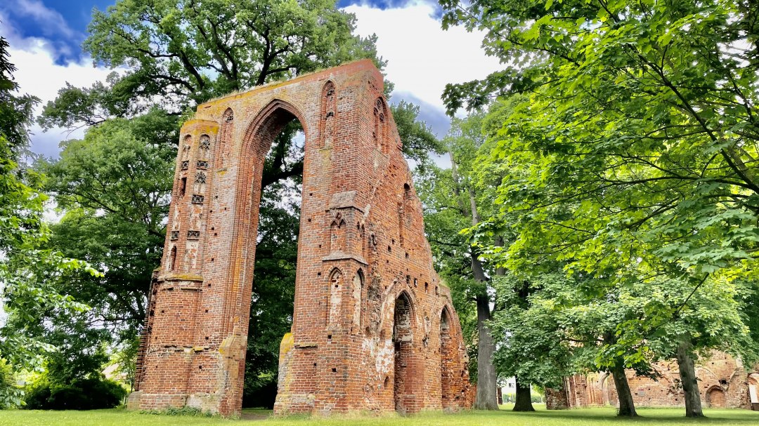 Klosterruine Eldena, &copy; Gudrun Koch