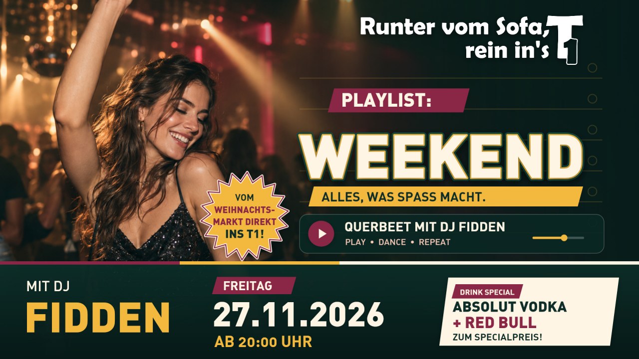 PLAYLIST: WEEKEND // &copy; Werbezentrum MV