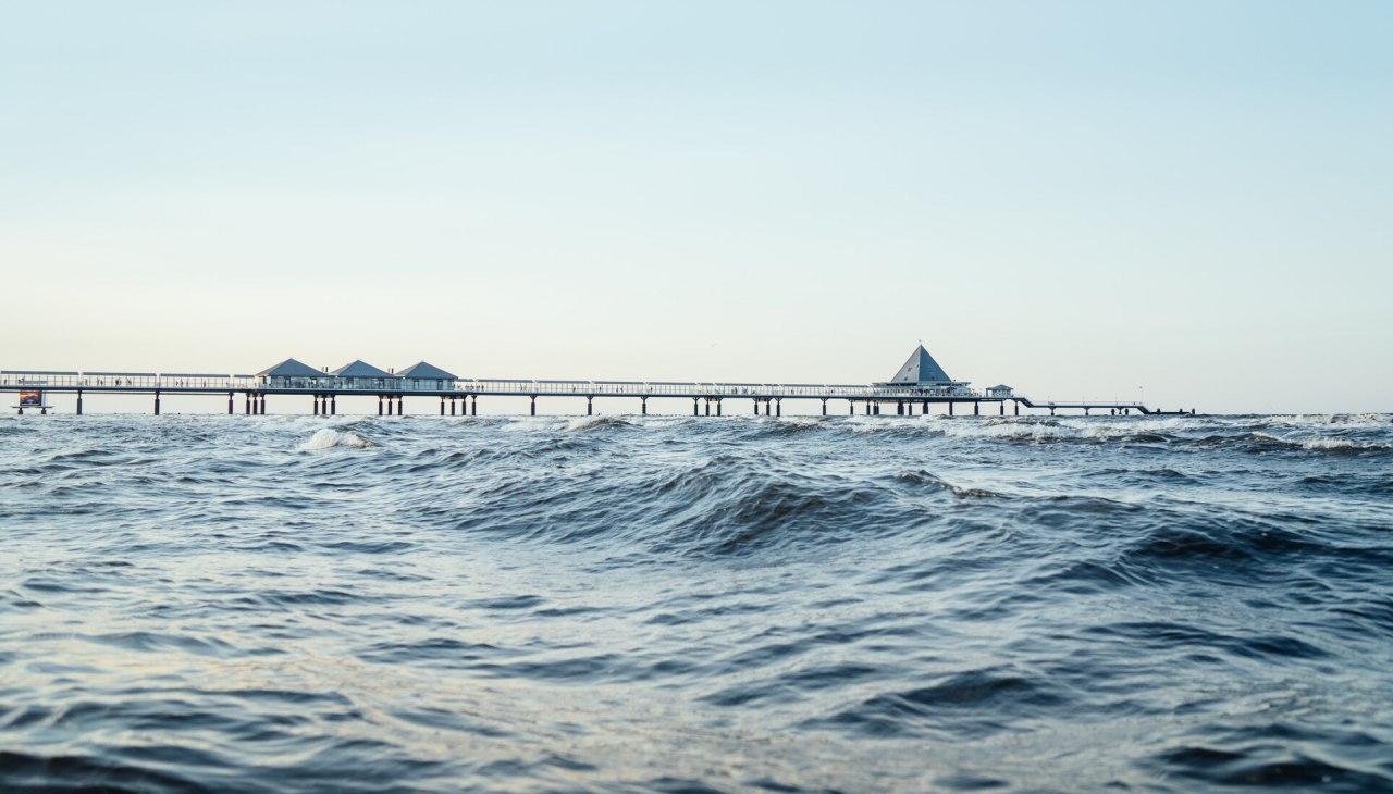 Blick auf die Seebr&uuml;cke im Seebad Heringsdorf, &copy; TMV/G&auml;nsicke