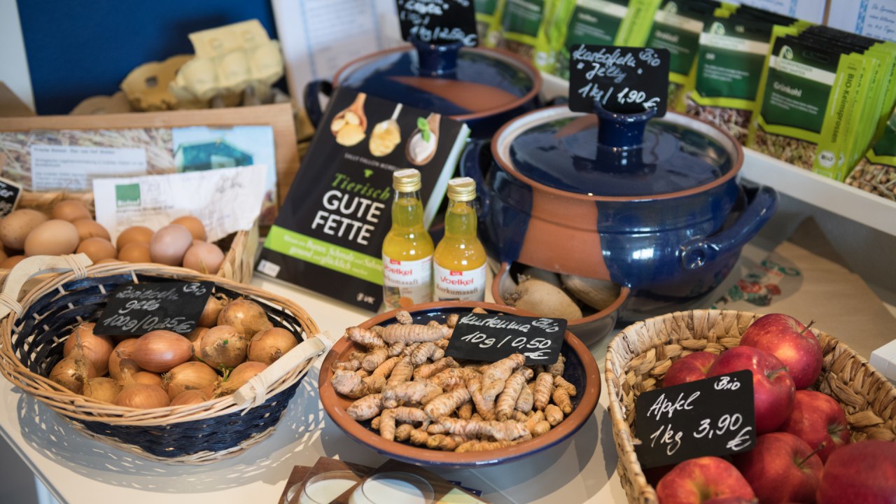 Frisches Bio Obst und Gemüse // © Ostseemühle/Zaepernick Frisches Bio Obst und Gemüse // © Ostseemühle/Zaepernick