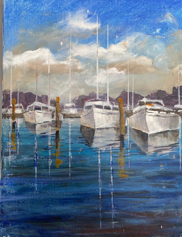 Petra Rackow - Acryl, © Galerie PL Petra Rackow - Acryl, © Galerie PL