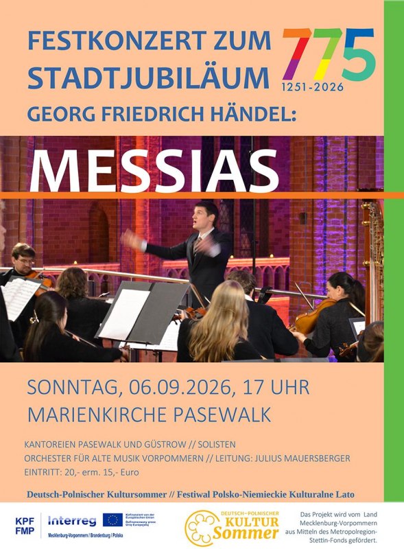 Plakat Messias // © St. Marien Kirche Julius Mauersberger Plakat Messias // © St. Marien Kirche Julius Mauersberger