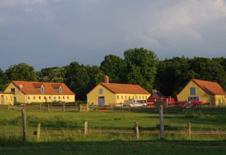 Ansicht des Naturdorfes Eickhof, inmitten des Sternberger Seenland, &copy; Naturdorf Eickhof/ Abeln