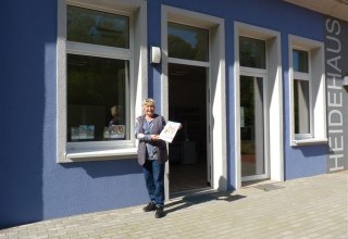 Spreekkamer in het toeristisch informatiecentrum Markgrafenheide // &copy; Tourismuszentrale Rostock & Warnem&uuml;nde