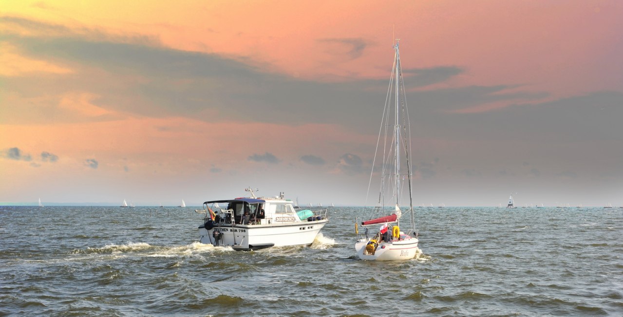 Romantisches Stettiner Haff // &copy; Marina-Lagunenstadt