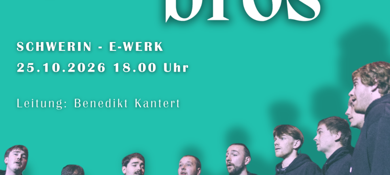 Plakatmotiv f&uuml;r das Konzert am 25.10.2026, 18 Uhr im E-Werk in Schwerin // &copy; Konstantin Pohl