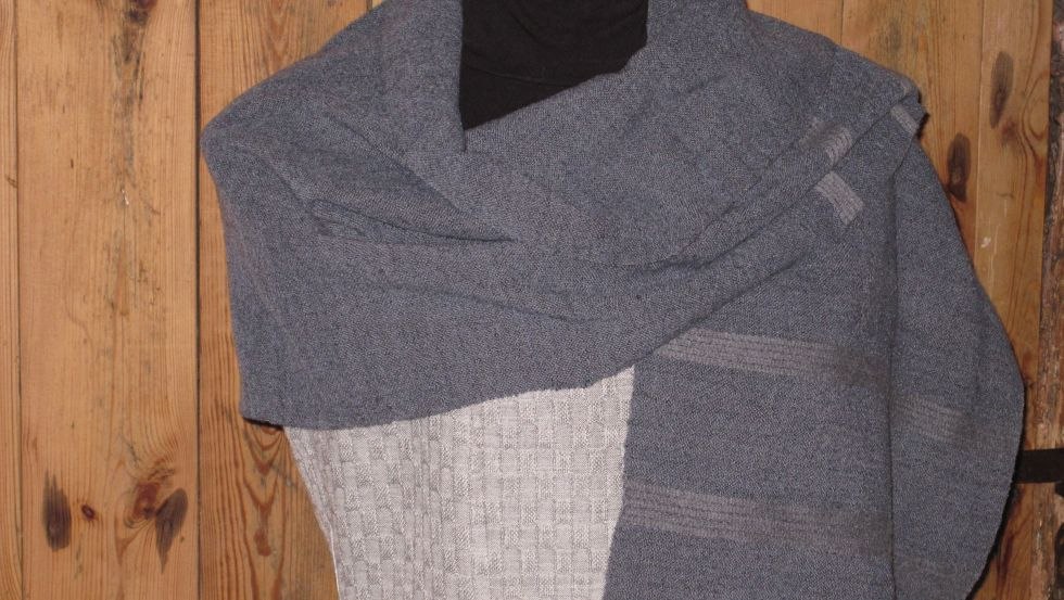 Schal mit Cordbindung, © Birgit Moll