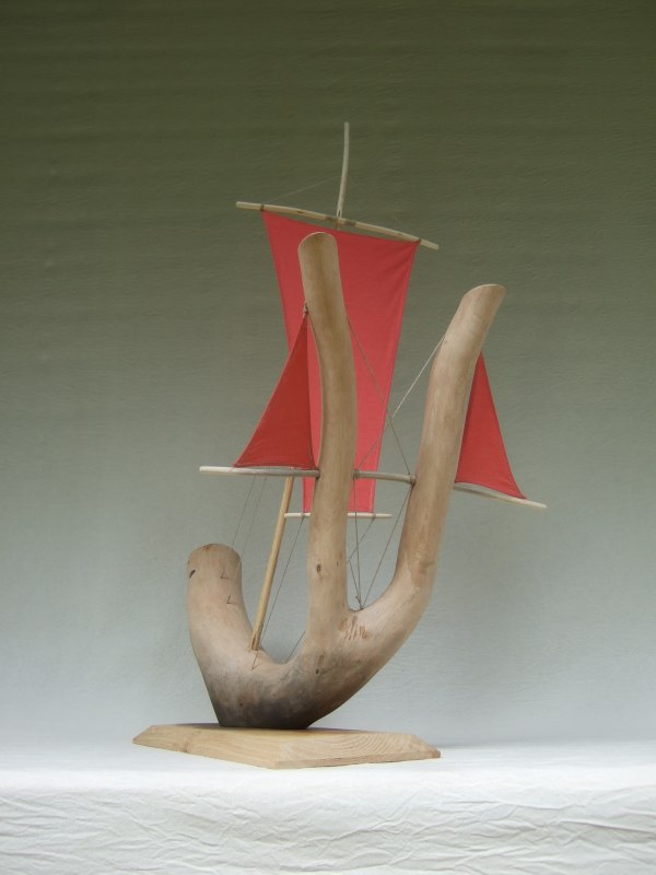 Houten scheepsmodellen // &copy; S&uuml;dliche Boddenk&uuml;ste