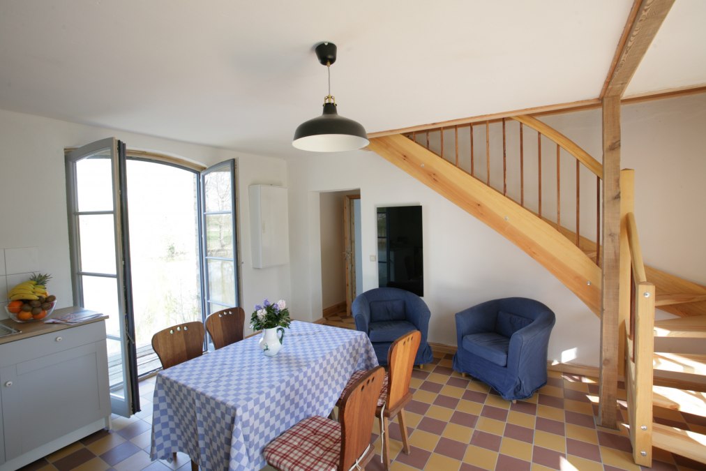 Wohnraum - Ferienwohnung linkes Rosenhaus, © Hahn