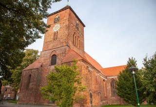 Die Stadtkirche Grevesmühlen wurde über viele Jahrhunderte immer wieder umgebaut. // © Frank Burger Die Stadtkirche Grevesmühlen wurde über viele Jahrhunderte immer wieder umgebaut. // © Frank Burger
