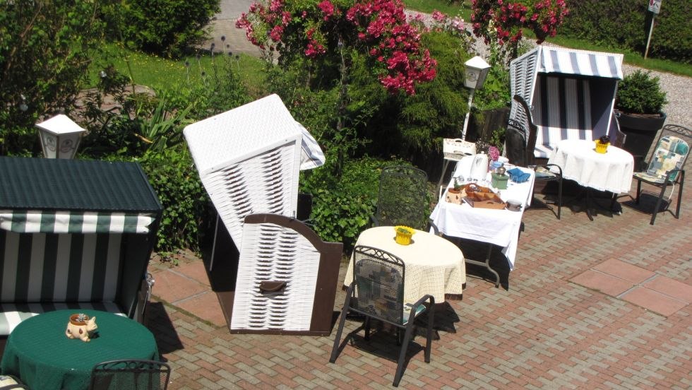 Blick auf die Terrasse Hotel Nordwind, &copy; Hotel Nordwind