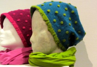 M&uuml;tzen und Loops, &copy; Asta Rutzke