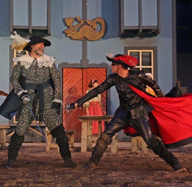 M&uuml;ritz-Saga auf der Freilichtb&uuml;hne Waren (M&uuml;ritz) // &copy; M&uuml;ritz-Saga 2024