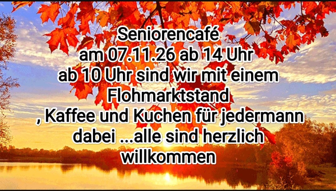 Seniorencafe Ab 10.00 Uhr gibt es noch ein Herbstfest + Flohmarkt im Lindetalcenter // &copy; Ramona  Schnee