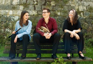 Myriam Navarri - Oboe,
Thomas Mittler - Horn,
Josefa Schmidt Klavier // &copy; Lydia Ramos