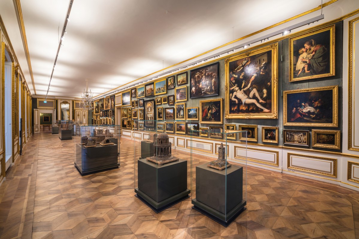 Bildergalerie im Museum Schloss Ludwigslust // © SSGK MV / Timm Allrich Bildergalerie im Museum Schloss Ludwigslust // © SSGK MV / Timm Allrich