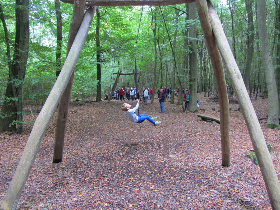 Seilbahn am Walderlebnispfad Seilbahn am Walderlebnispfad