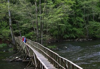Holzbrücke über die Warnow // © MV-T/outdoor-visions.com Holzbrücke über die Warnow // © MV-T/outdoor-visions.com