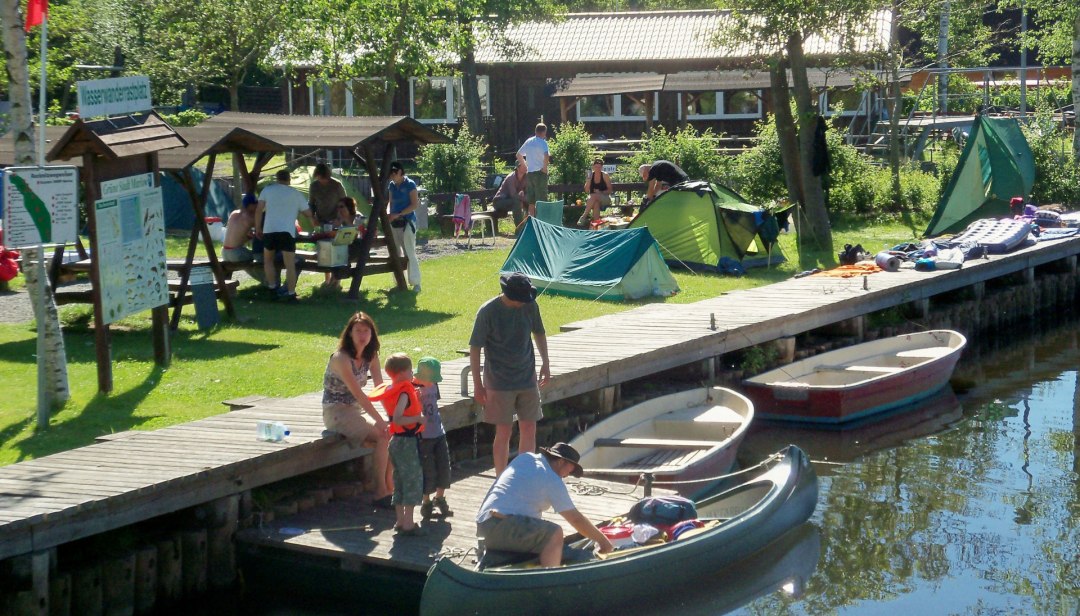 Am Wasserwanderrastplatz Marlow, &copy; Harald Stypmann