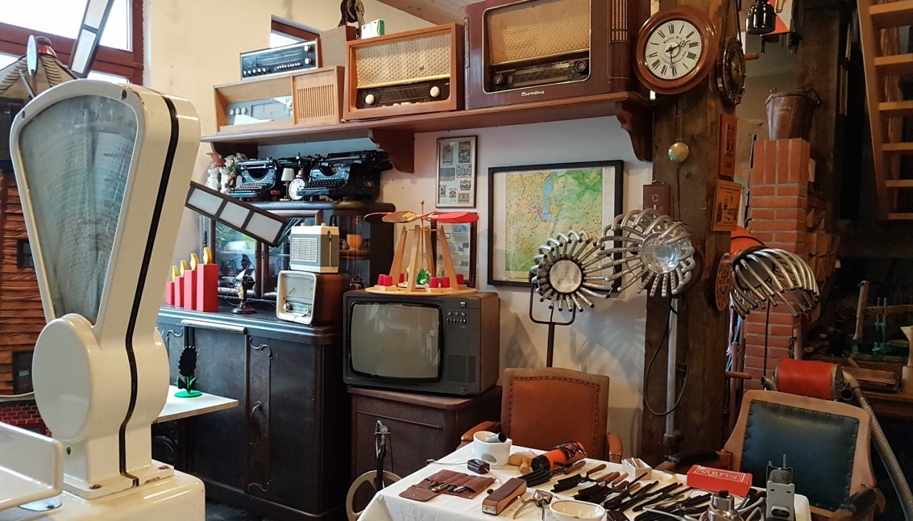 Heimatmuseum Crivitz - Friseurstube, © Fotos: Lewitz e.V. Heimatmuseum Crivitz - Friseurstube, © Fotos: Lewitz e.V.