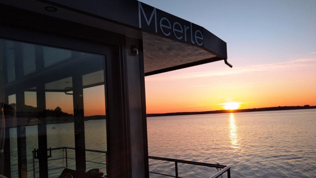 Sonnenuntergang auf der Müritz, © MÜRITZ-captain