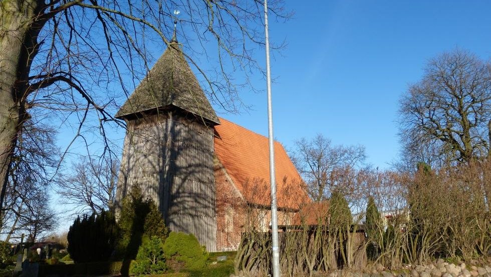 Dorfkirche Rethwisch Schr&auml;gansicht, &copy; VMO, M. Jeschke