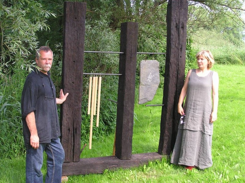 Werkstatt von Manfred und Inge Rickmann ... Klang und Skulptur // &copy; Tenzerhof