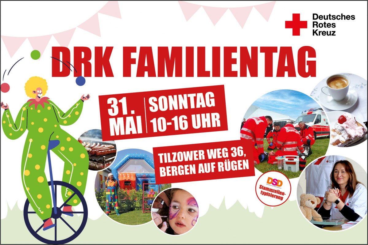 Seid herzlich eingeladen zum DRK-Familientag // &copy; DRK-KV R&uuml;gen-Stralsund e.V.