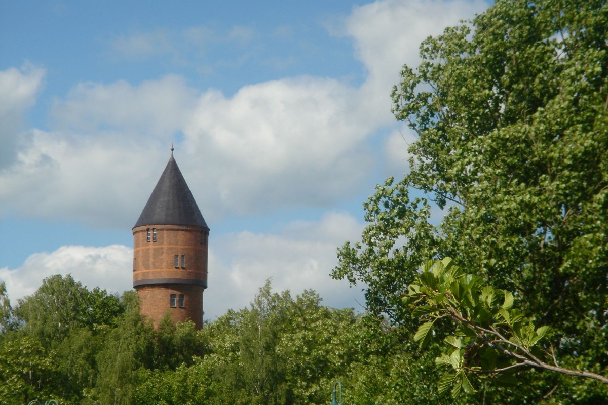 Alter Wasserturm in Lübz - Aussichtsturm // © Stadt Lübz Alter Wasserturm in Lübz - Aussichtsturm // © Stadt Lübz