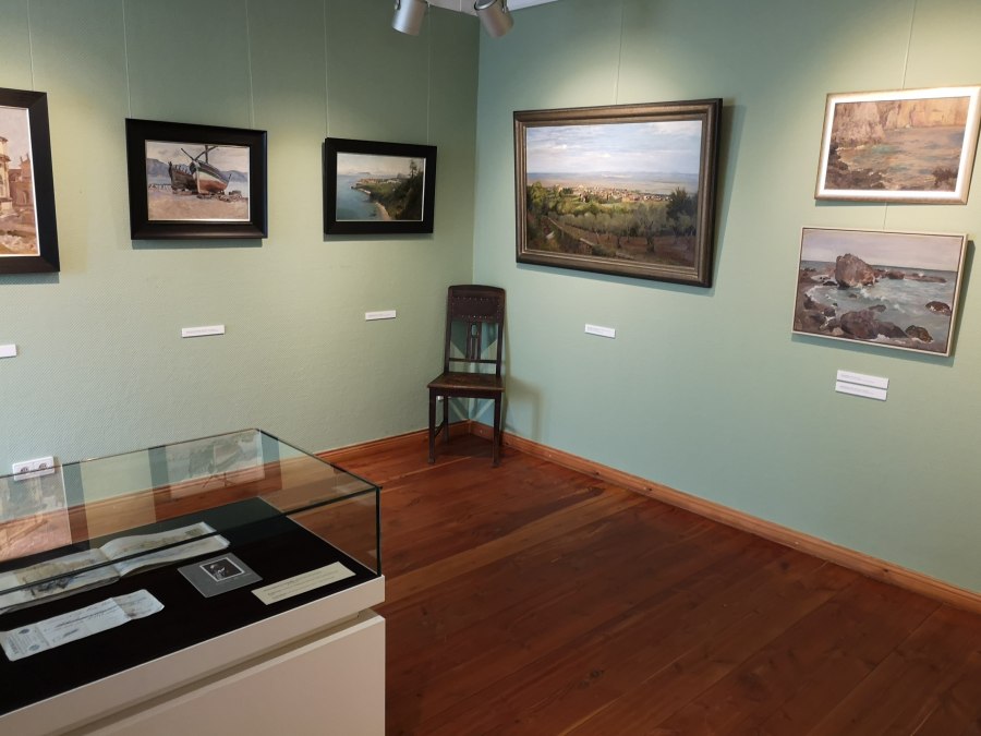 Der impressionistische Maler Oscar Achenbach - Ausstellung bis 2020, © Stadt Barth