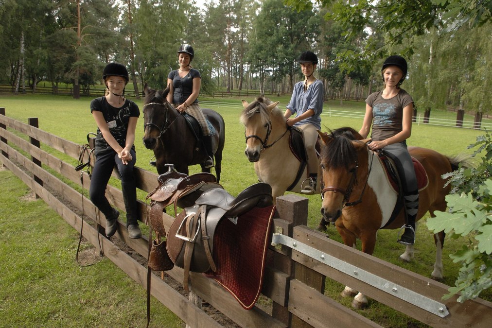 Reiten auf Ponys und Pferden, © Timo Weisbrich