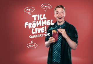 Till Fr&ouml;mmel live! Impro-Comedy & Magie &ndash; Sommertour // &copy; Till Fr&ouml;mmel (bereitgestellt)