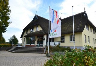 Clubhaus des Golfplatzes Karnitz // © Tourismuszentrale Rügen Clubhaus des Golfplatzes Karnitz // © Tourismuszentrale Rügen