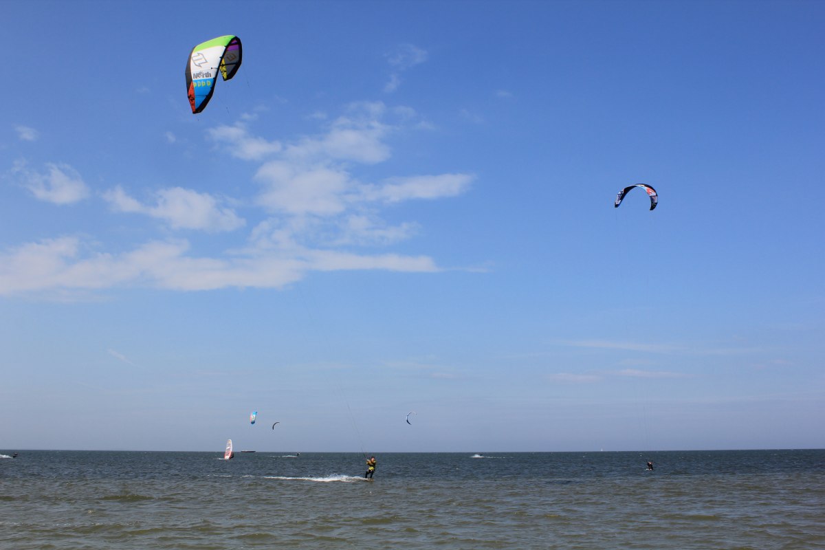 Gahlkow surf- en kitespot aan de Greifswald Bodden // &copy; Tourismusverband Vorpommern e.V./ Nicole Spittel