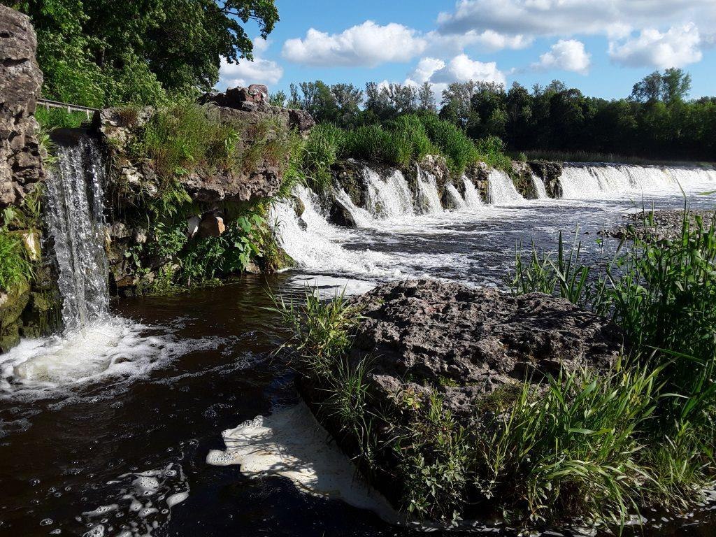 Venta Rumba in Kuldiga/Letland, de breedste waterval van Europa // &copy; Dr. Reinhard Klette
