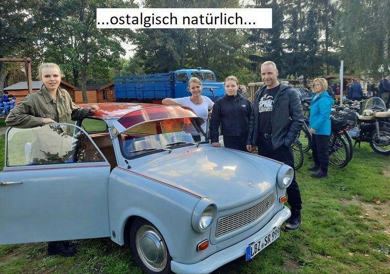 Hier trifft der Trabant auf die SIMSON. // &copy; A. Fabich-Albrecht