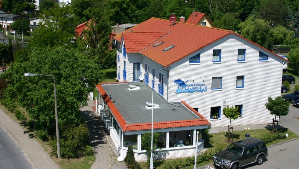 Buitenaanzicht van Hotel Haffidyll, © Hotel Haffidyll Buitenaanzicht van Hotel Haffidyll, © Hotel Haffidyll