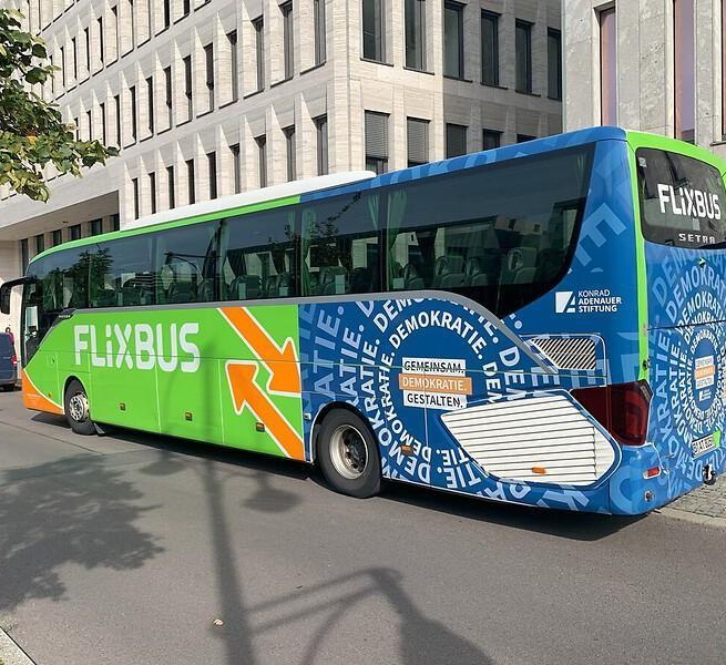 Demokratiebus der Konrad-Adenauer-Stiftung // &copy; Konrad-Adenauer-Stiftung