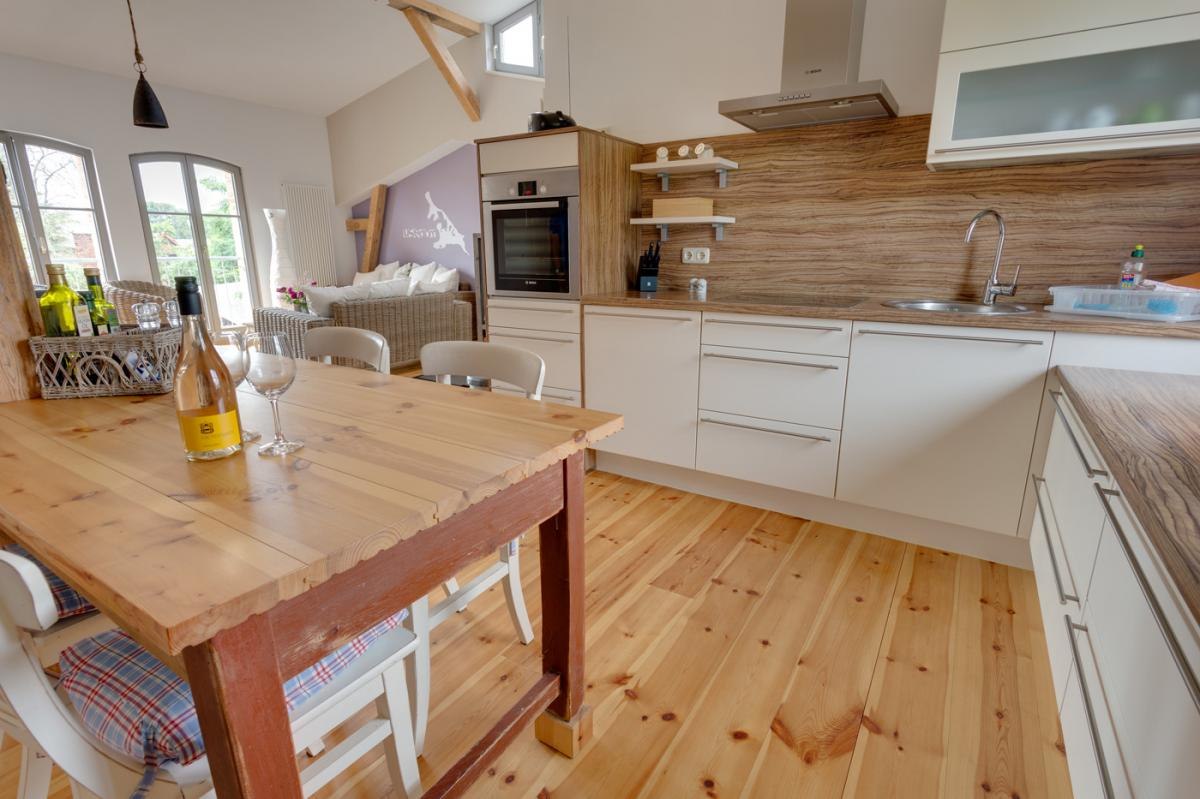 Backsteinhus innen Ferienwohnung Utkiek // © Backsteinhus Holger Stein Backsteinhus innen Ferienwohnung Utkiek // © Backsteinhus Holger Stein